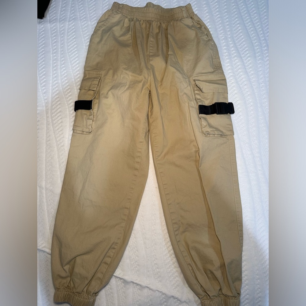Khaki cargo pants